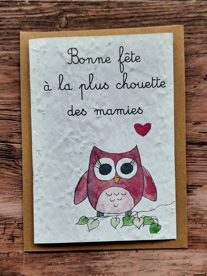 Kort til plante - Tillykke med fødselsdagen til de sjoveste for engroshandel hos Des Mots Qui Fleurissent