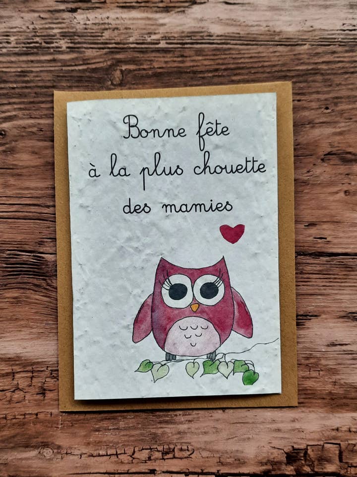 Tarjeta para plantar - Feliz cumpleaños a los más divertidos para venta al por mayor de Des Mots Qui Fleurissent