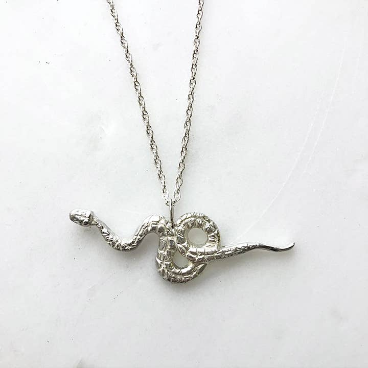 Serpent Necklace for wholesale by Tidal Pool Brooklyn