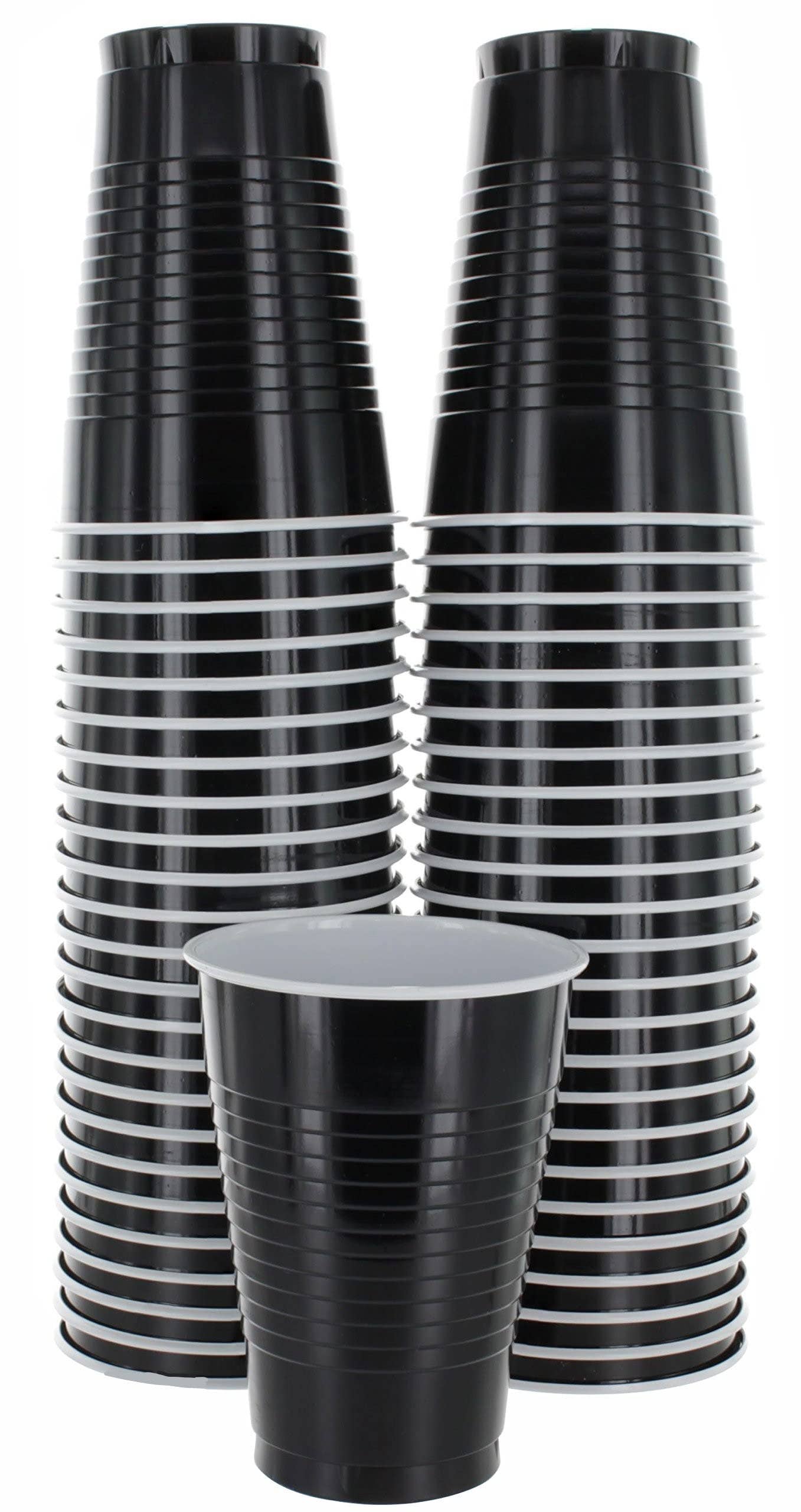 enday - Wholesale Disposable Cup - Disposable Plastic Cups 12-Ounce Plastic Party Cups 50 Pack3