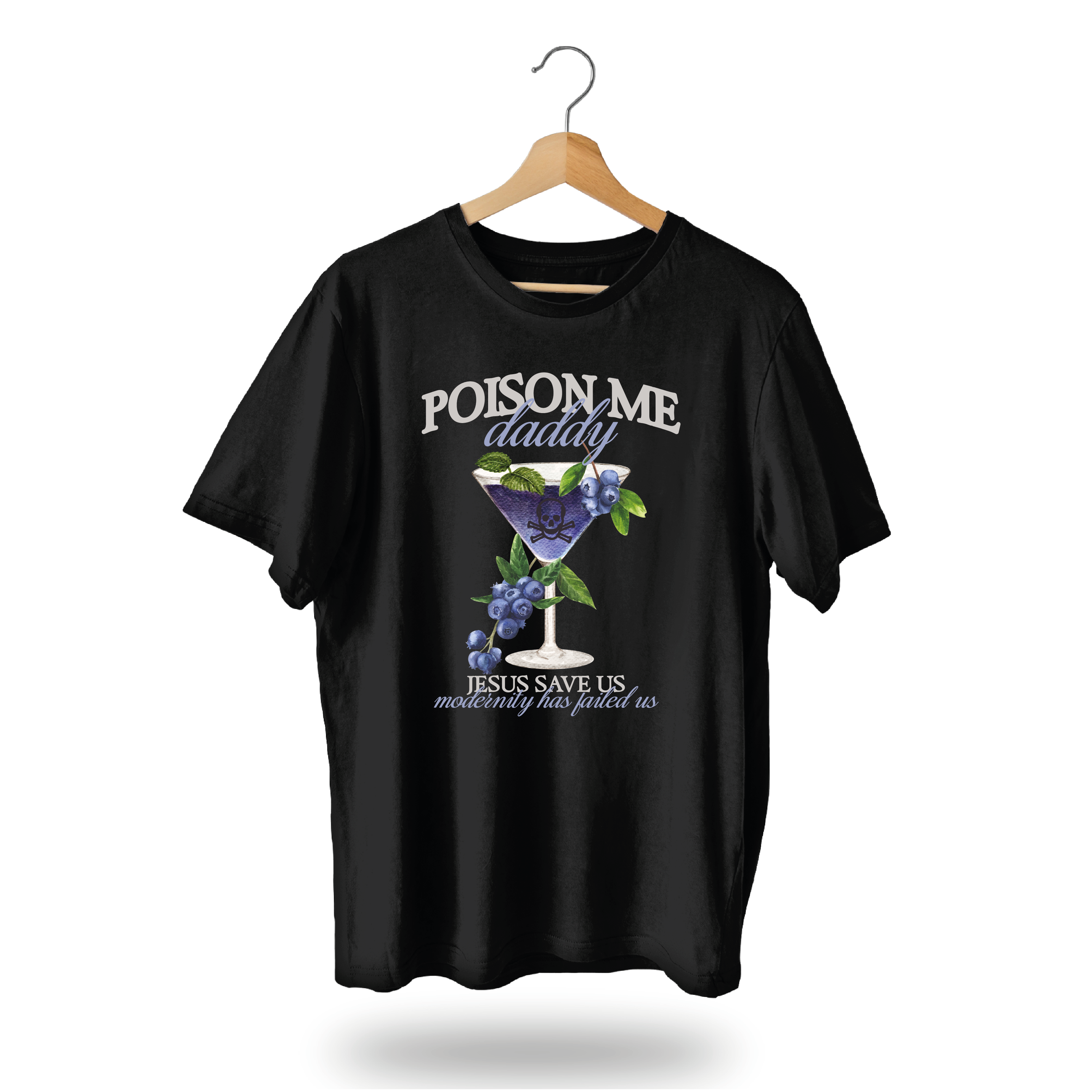 Day of the Moon – wholesale Screen printed t-shirt – unisex – Poison Me Daddy T-Shirt0