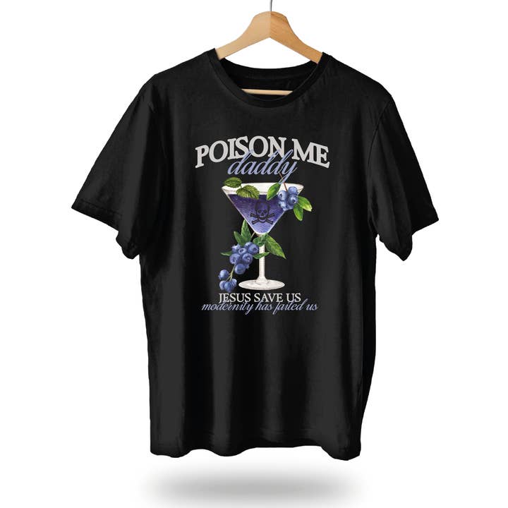 Day of the Moon – wholesale Screen printed t-shirt – unisex – Poison Me Daddy T-Shirt0