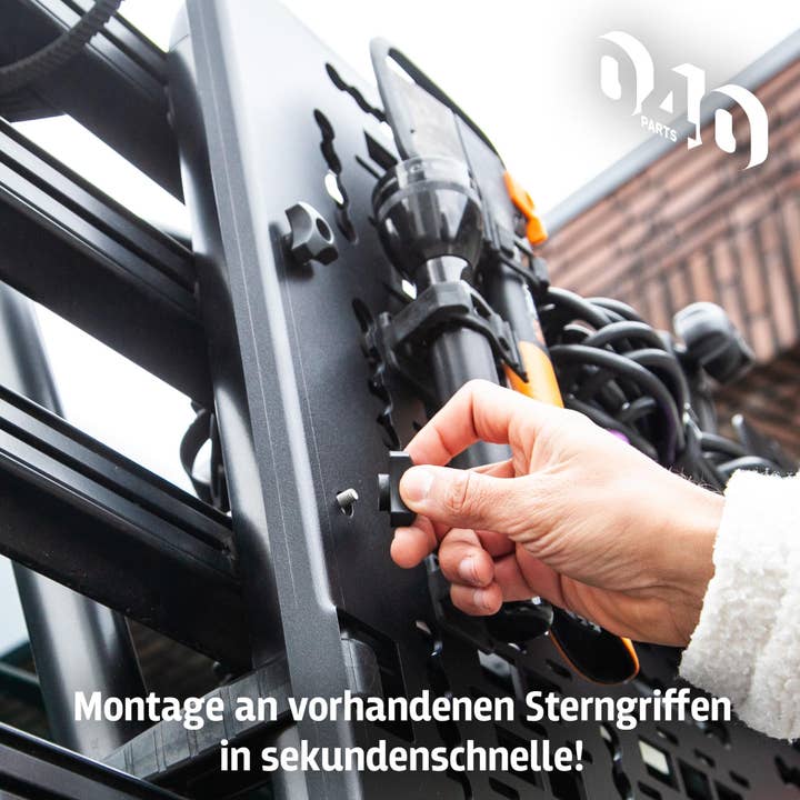 Mixcover GmbH - Wholesale Fietsaccessoires - 040 Onderdelen Molle Board Voor VW T6.1 VW T6 Fietsenrek Bagagerek Offroad Accessoires Compatibel Met Originele VW T6 Achterdrager7