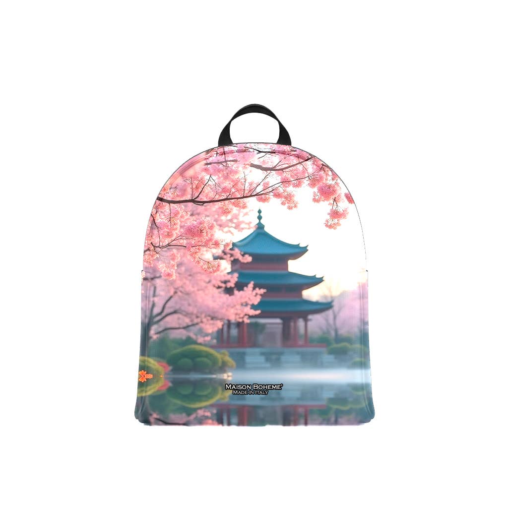 Gruppo Quinto Srls - Venta al por mayor Mochila - Mujer - Mochila Made in Italy con estampado PLB2508