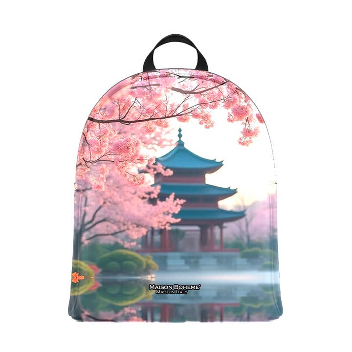 Gruppo Quinto Srls - Venta al por mayor Mochila - Mujer - Mochila Made in Italy con estampado PLB25080