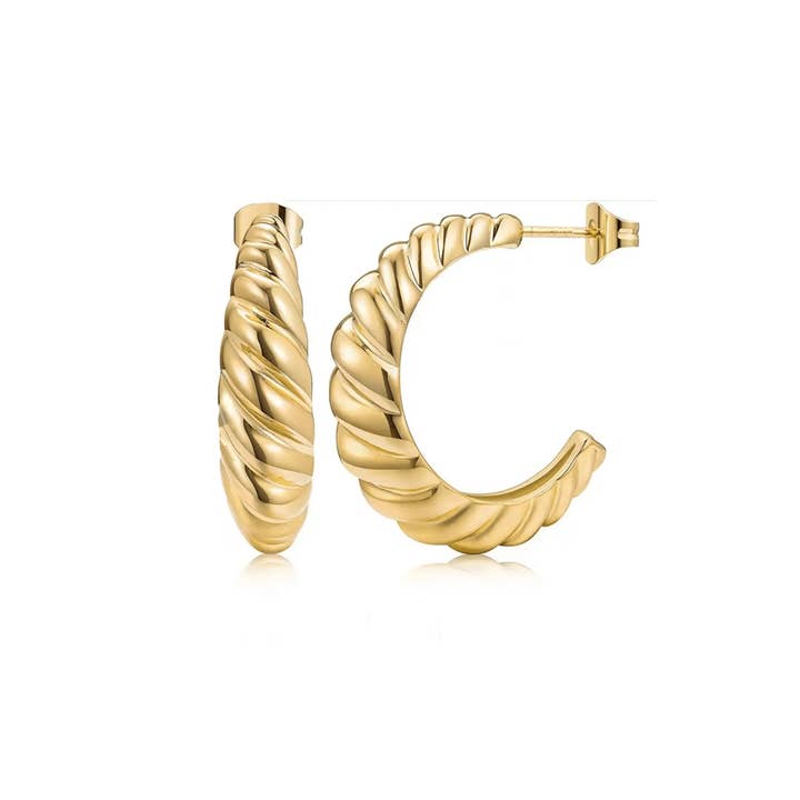 Cocoon Hoop Earrings for wholesale by Twilight London