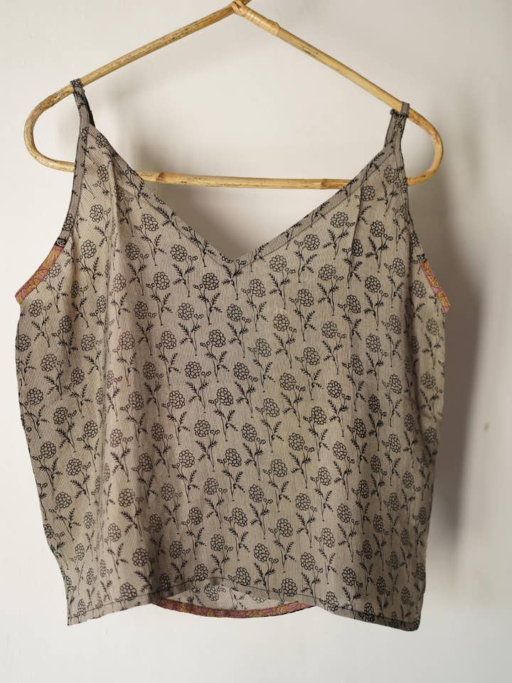 Annahmol - Wholesale Camisole - Women's - Vintage Silk Zero-Waste Cami63
