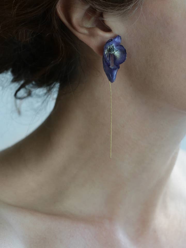 Stormhatt Blomma Örhängen för wholesale av Lakoo Designs