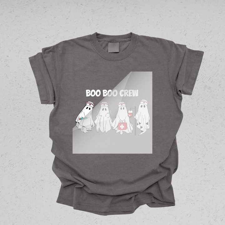 DTF Office - Wholesale Sublimation Transfer - Boo Boo Crew Nurse DTF Transfer3
