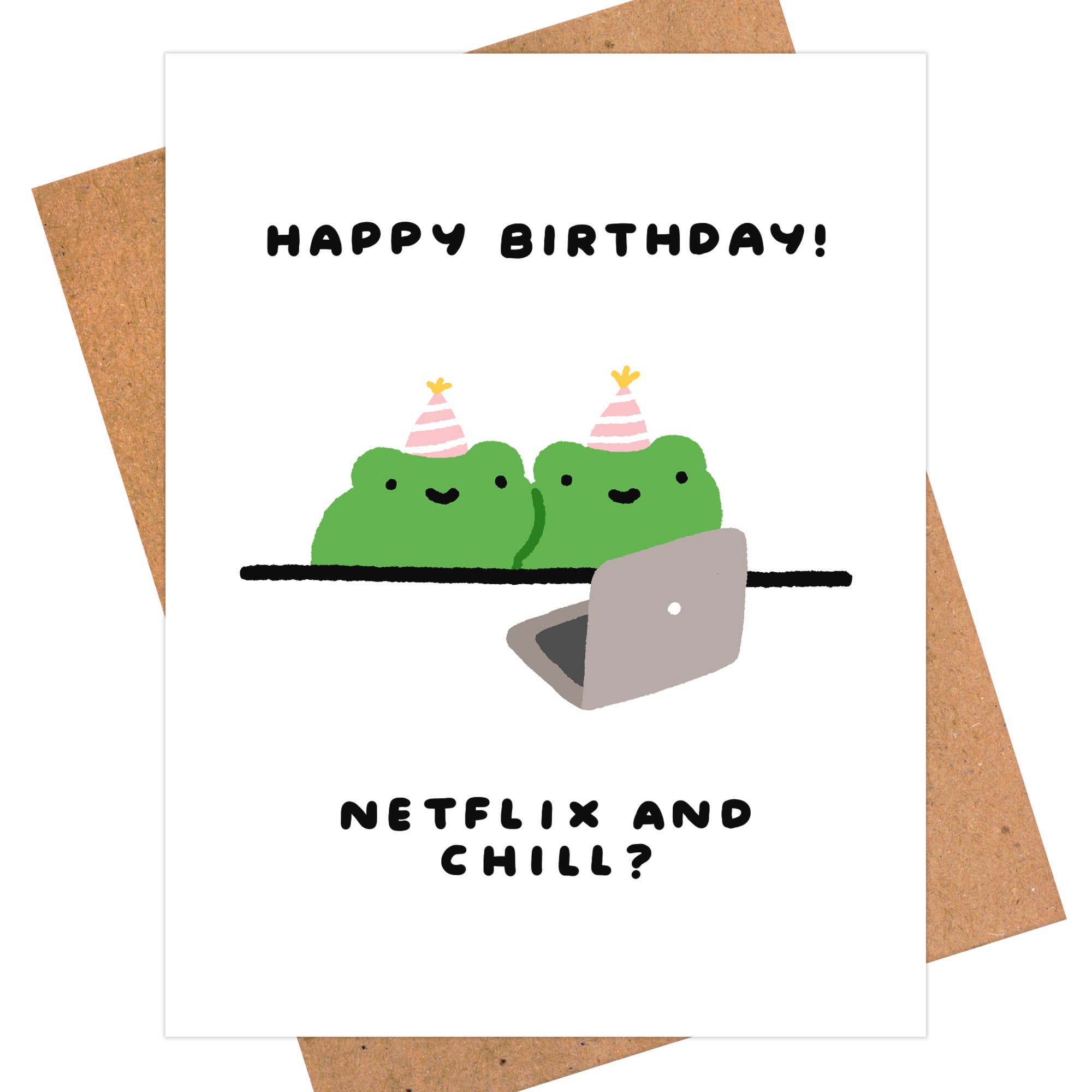 iej studio - Wholesale Birthday Card - Cute Birthday Card - Netflix and Chill