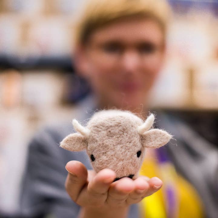 Benzie Design - Wholesale DIY Craft Kit - Bison, Needle Felting Kit5