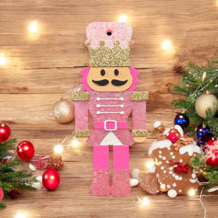 Bug and Bean Freshies - Wholesale Car Freshener - Women's - Pink Nutcracker Freshie