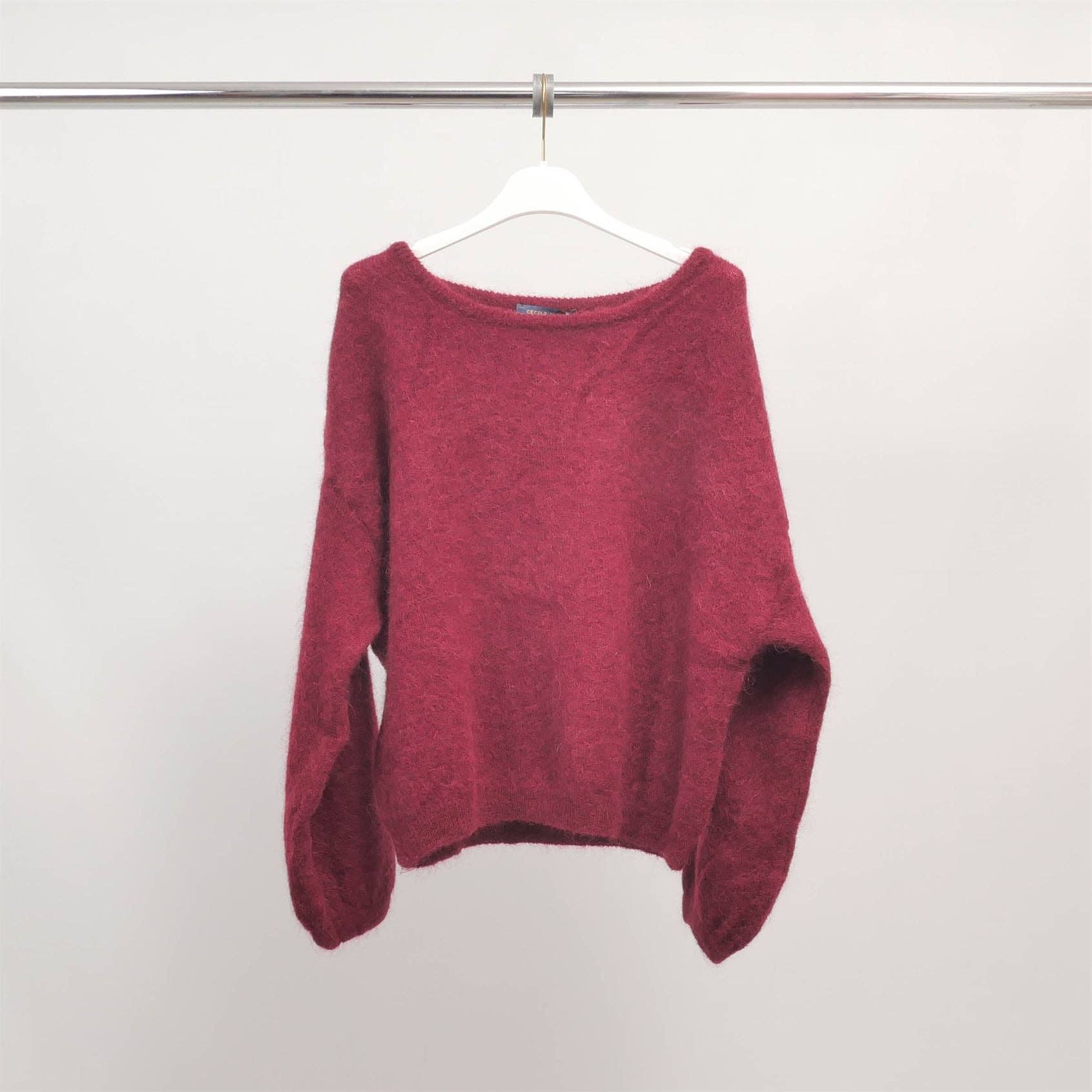 Cecile Wang - Wholesale Knit Sweater - Women's - Soft sweater in kid mohair and alpaca PJ222203