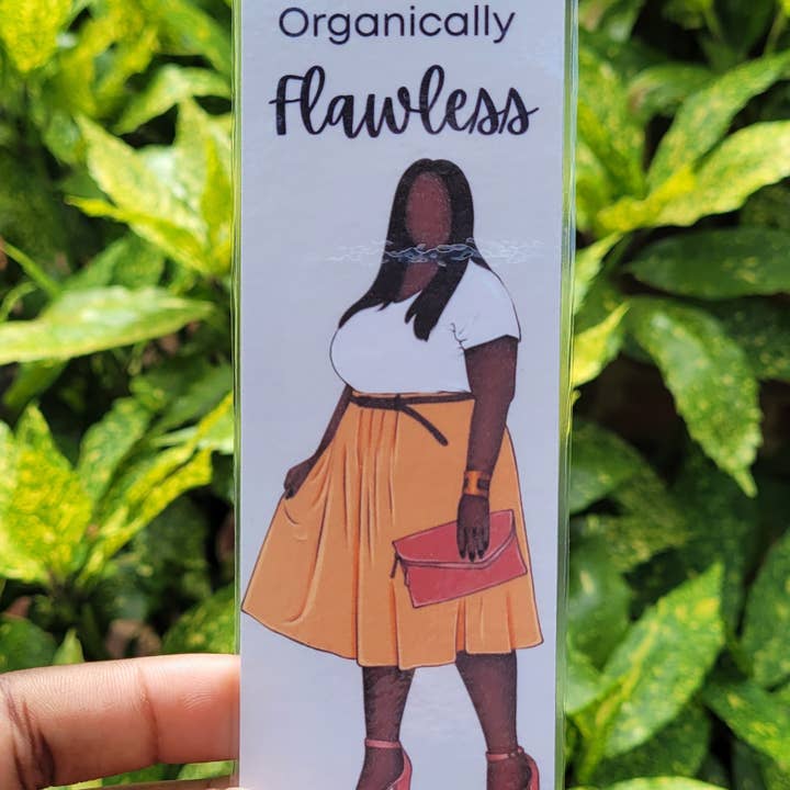 Organically Flawless Bookmark for wholesale by Self Care Tribe