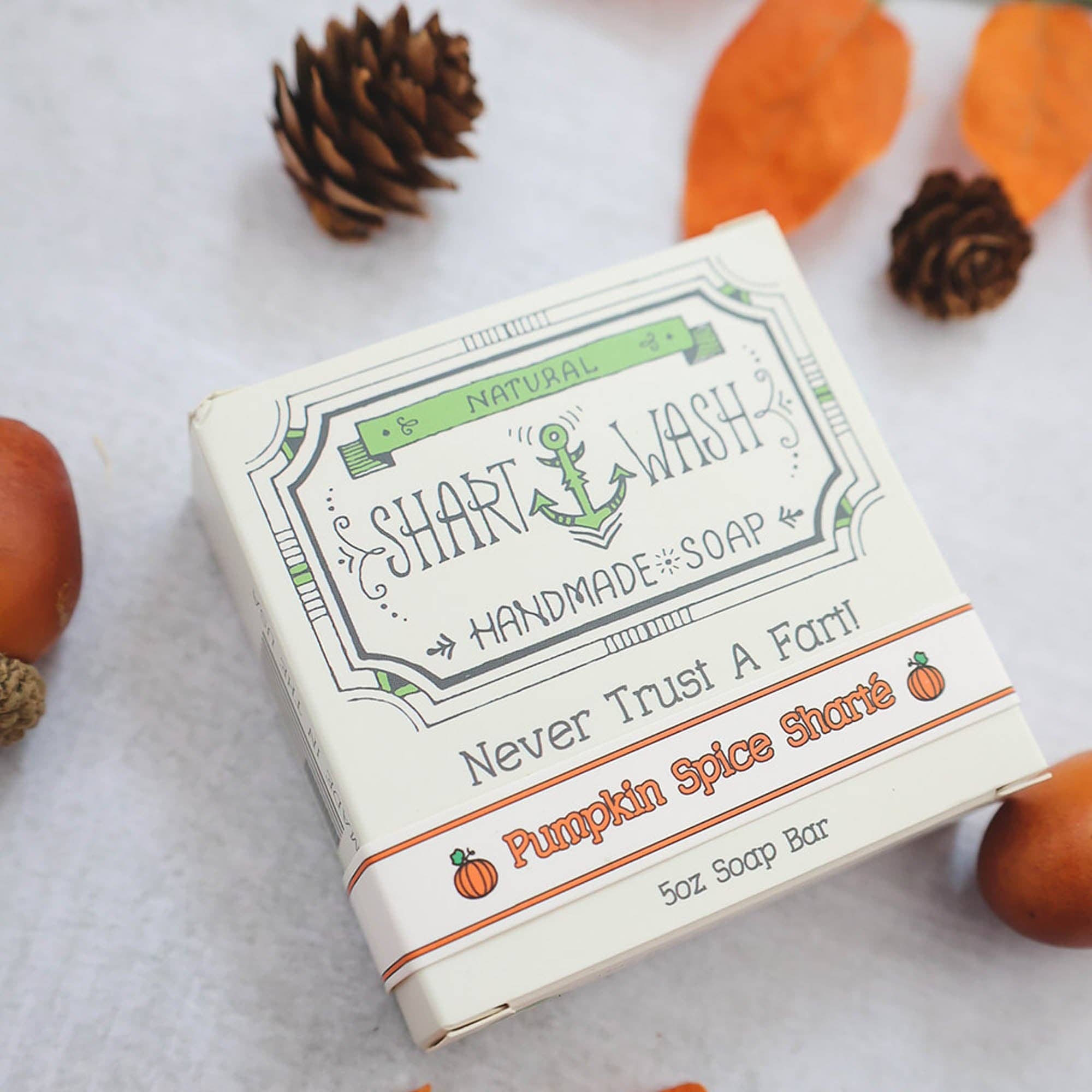 Dutch Oven Kits Fart Gifts - Wholesale Bar Soap - Pumpkin Spice Sharté - Shart Wash Natural Soap Bars (5oz)1