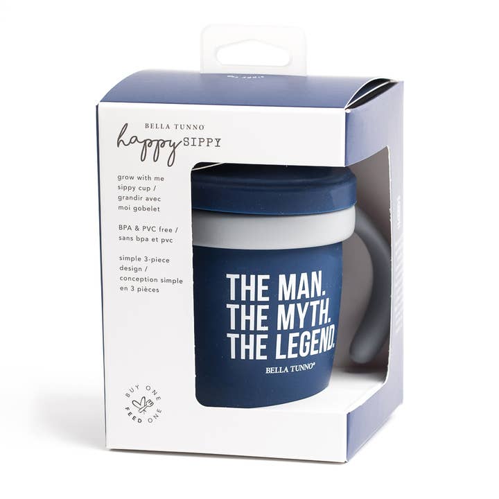 Bella Tunno - Wholesale Drinking Glass/Cup - Kids & Baby - The Man Happy Sippy Cup