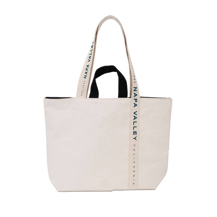 Custom STRIPE DESIGN MonoStrap Tote Bag for wholesale by Mercantile 12