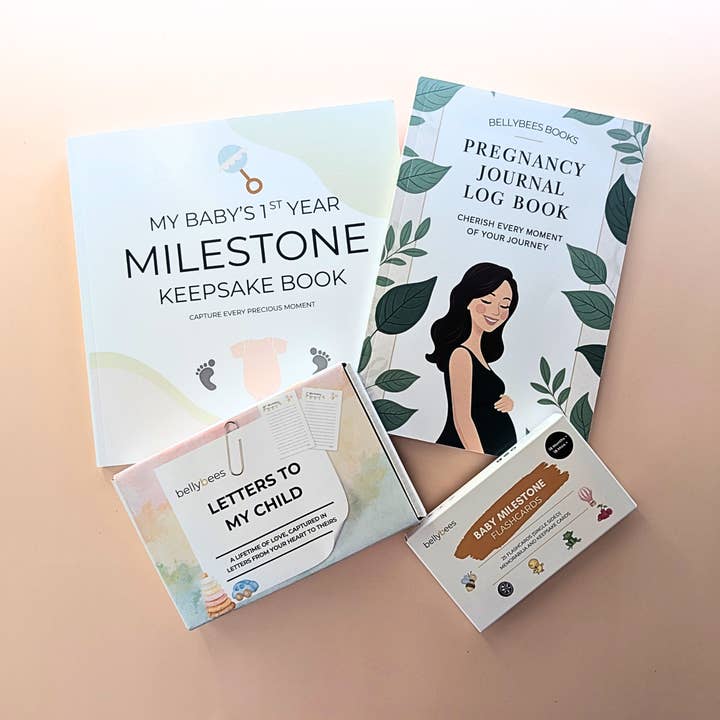 Baby Milestone Cards for wholesale by Bellybees