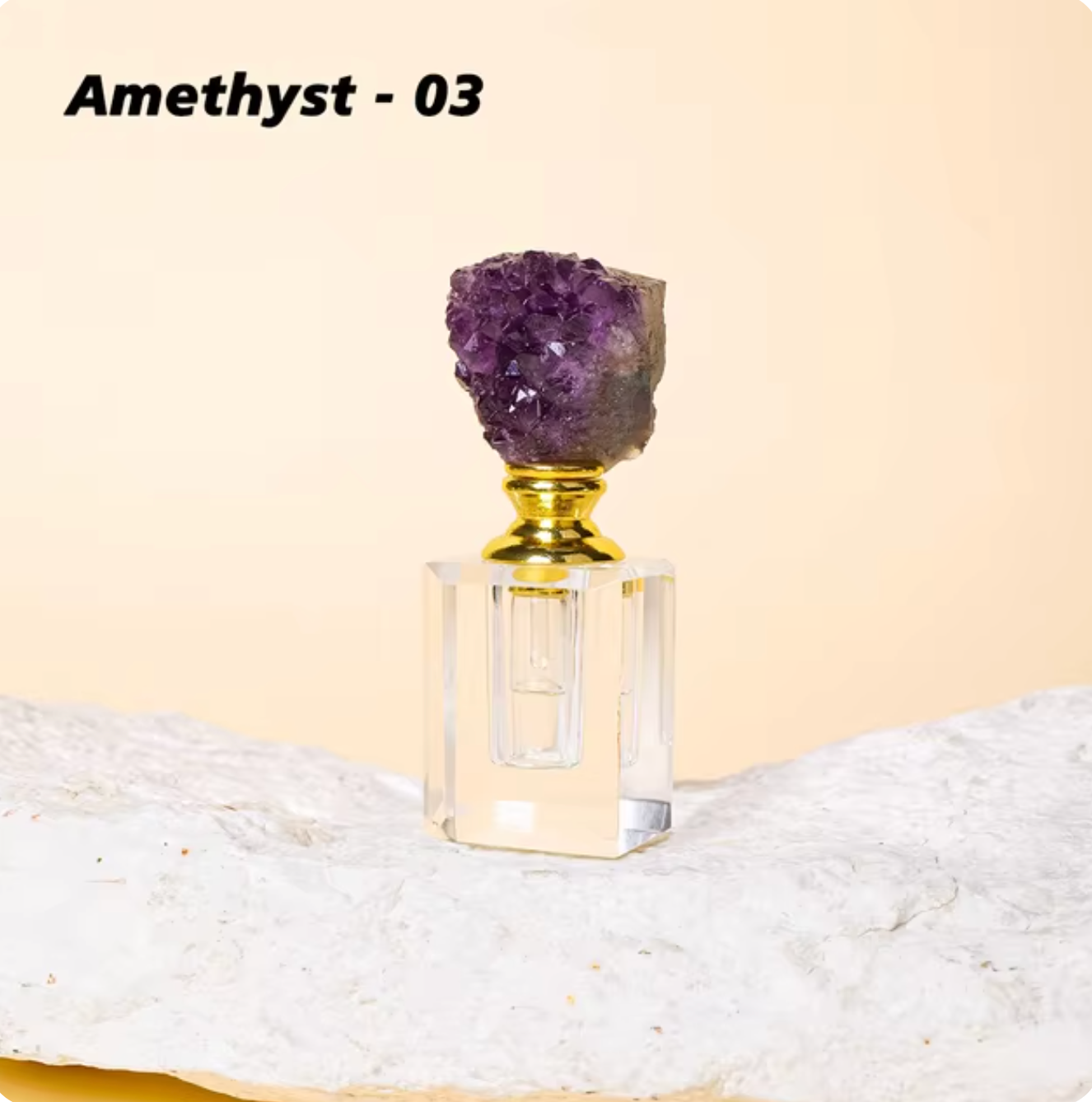 Crystolver (We Cover All Import Fees) – wholesale Sprayflaska – Crystal Gem Stone Flaska för Eterisk Olja3