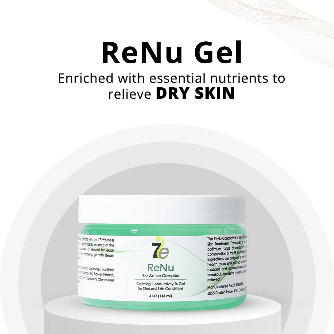 7e Wellness - Wholesale Facial Moisturizer - 7eWellness Myolift ReNu Conductive Gel - Calming & Hydrating1