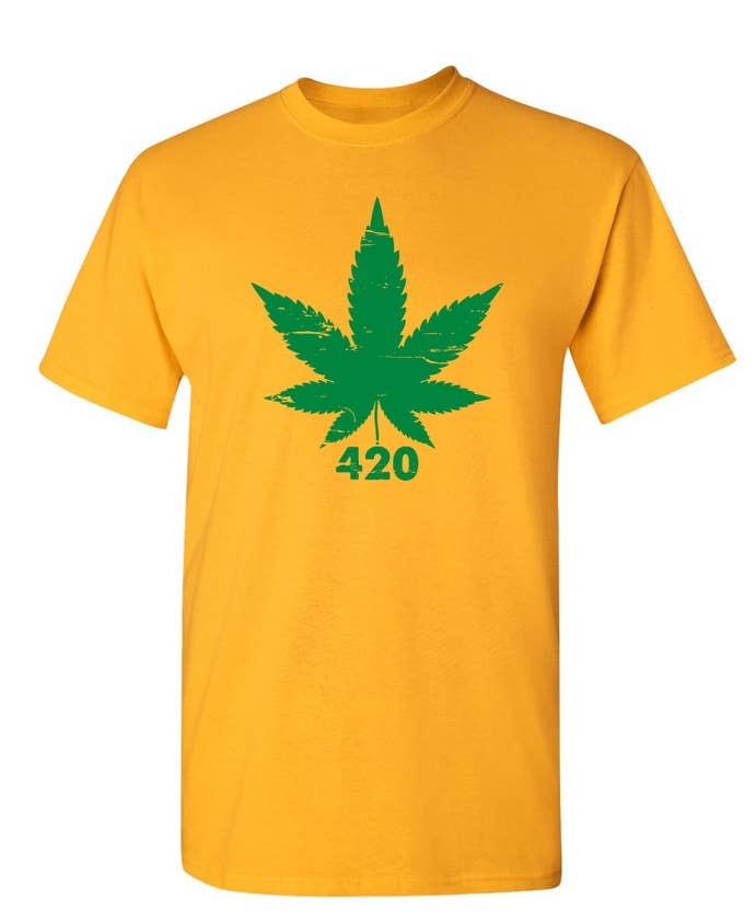 Feelin Good Tees - Wholesale Screen Printed T-Shirt - Unisex - 420 Pot Leaf6