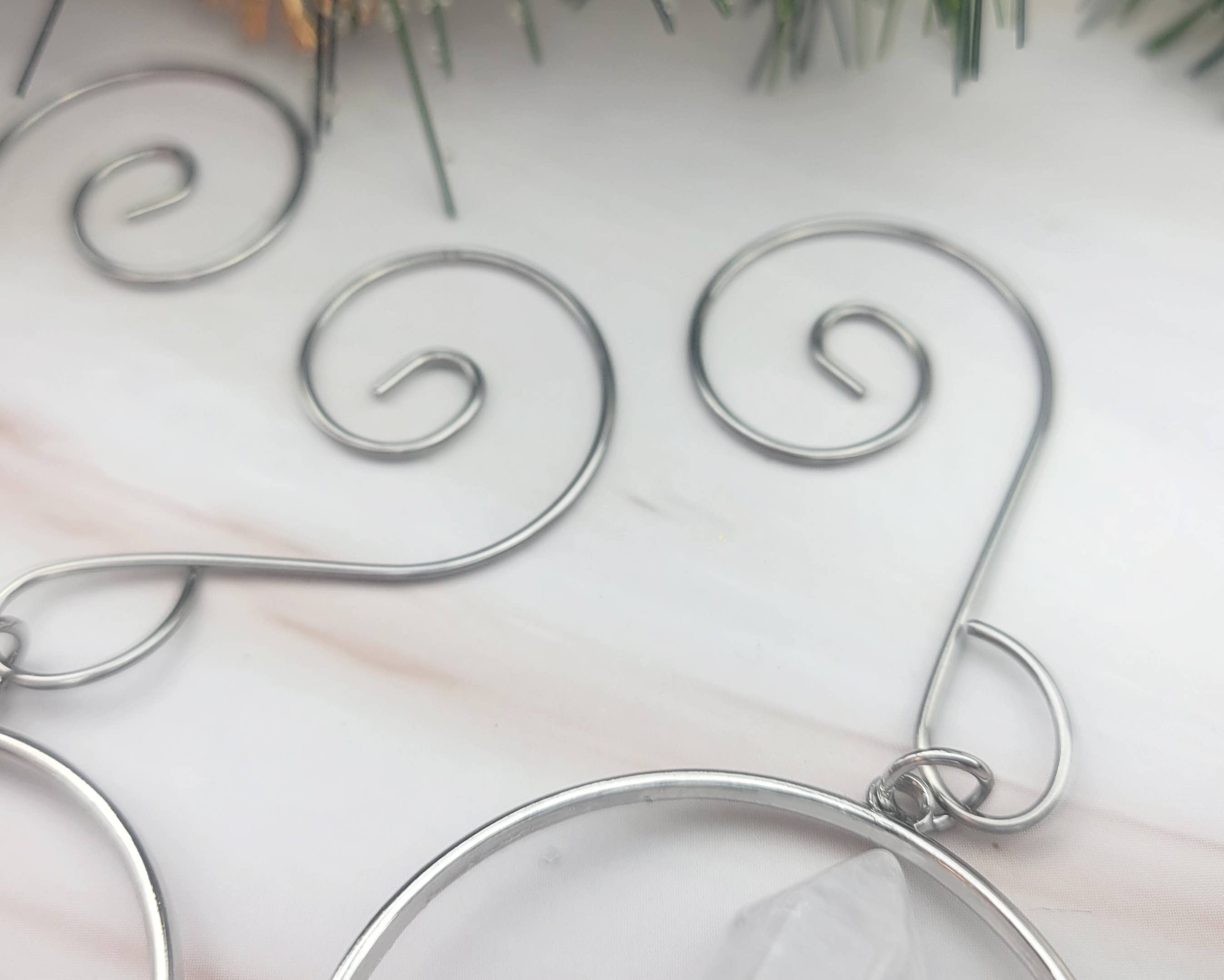 WonderLight Jewelry - Vendita all'ingrosso Decorazione - Ornamenti natalizi geometrici in cristallo - Regali di affermazione14