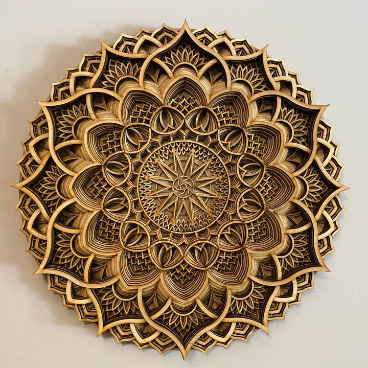 Mandala Wall Art Sala Estar Wall Art por atacado de BHDecor