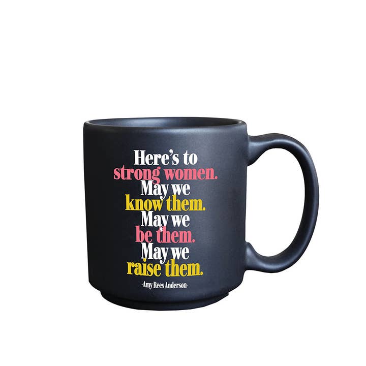 Quotable - Wholesale Coffee Mug - Mini Mugs - ED287 - Strong Women (Amy Rees Anderson)