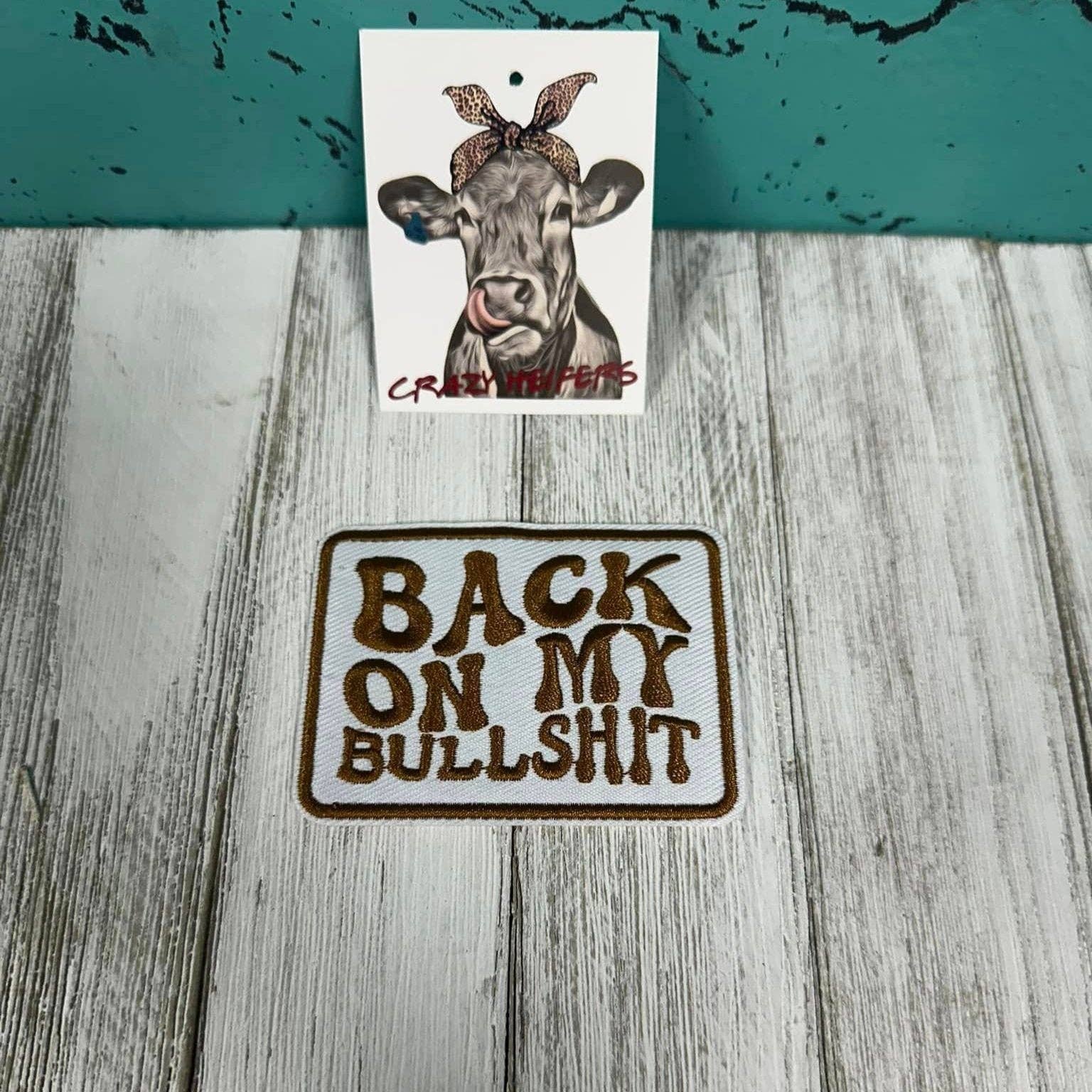 Crazy Heifers Wholesale - Wholesale Patch - Embroidered Statement Patches-Iron on V49