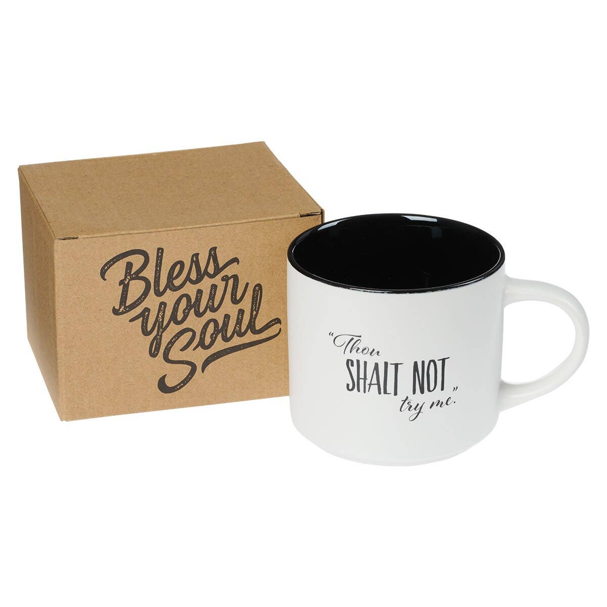 Christian Art Gifts - Vente Tasse à café - Mug en céramique Thou Shalt Not Try Me1