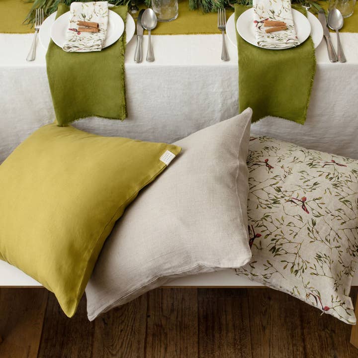 Linen Tales - Wholesale Chair Cushion - Natural Linen Cushion Cover