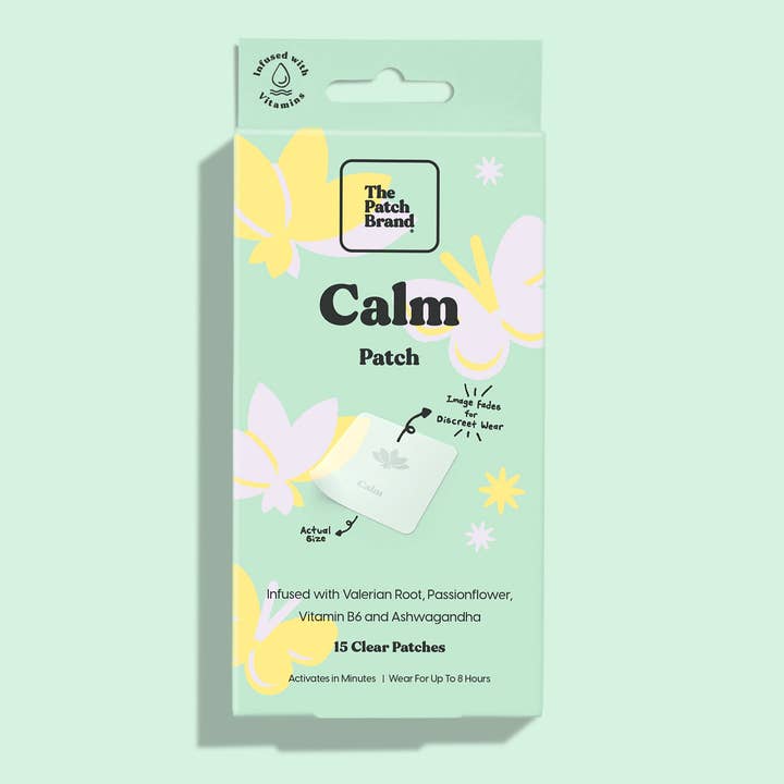 The Patch Brand - Wholesale Oral Supplement/Vitamin - The Patch Brand Calm Patch (Vitamin Wellness Patches)