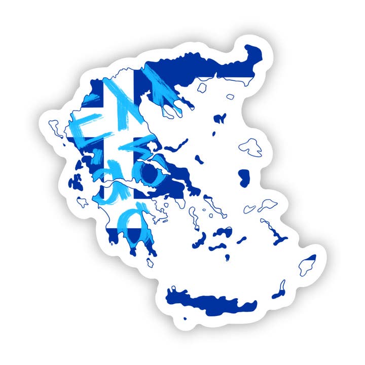 Greece Sticker for wholesale by Big Moods