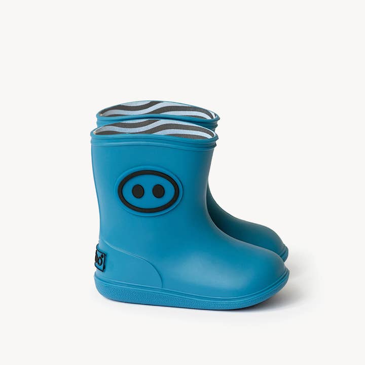 Regenlaarzen voor kinderen KAWAÏ blauw voor wholesale door BOXBO