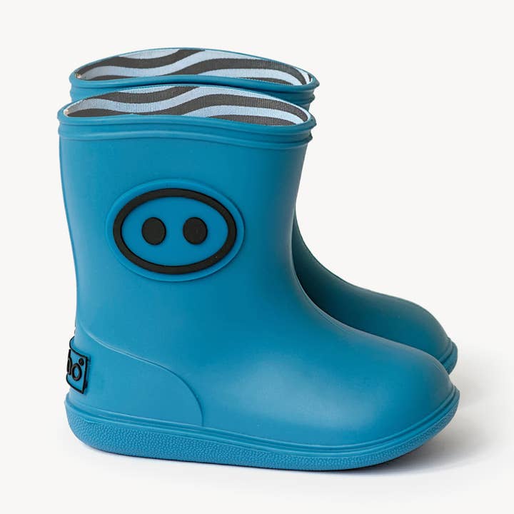 Regenlaarzen voor kinderen KAWAÏ blauw voor wholesale door BOXBO