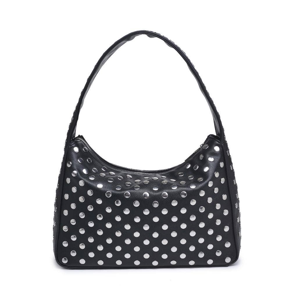 Moda Luxe - Wholesale Shoulder Bag - Women's - Rebel Studded Shoulder Bag6