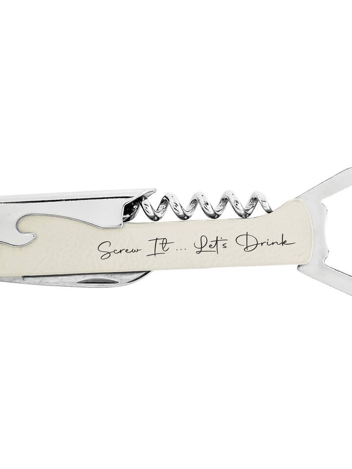Screw It - Wine Key for wholesale by Familiar Goods