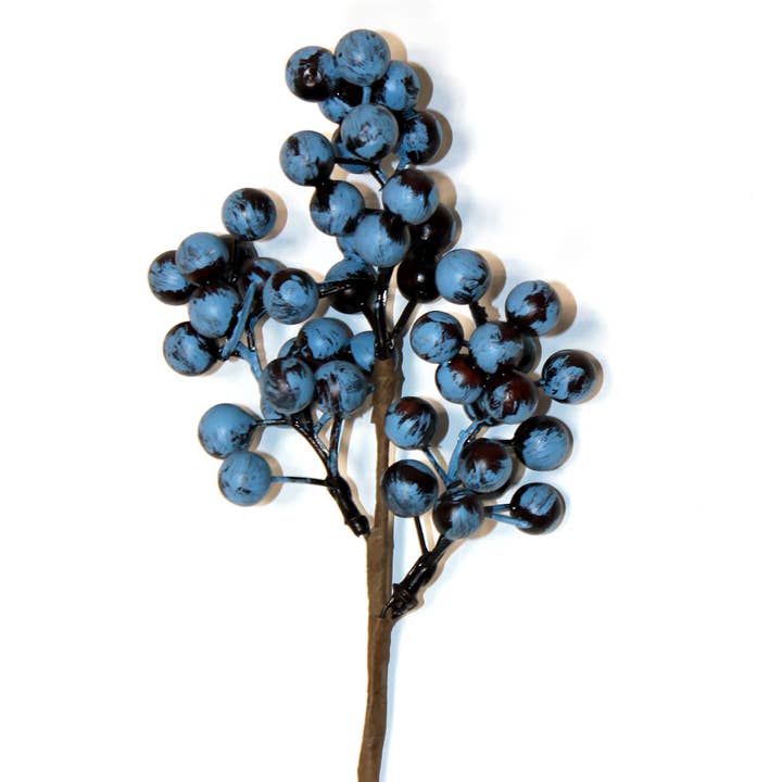 WORTH IMPORTS - Wholesale Artificial Flowers - 9" Blueberry Pick0