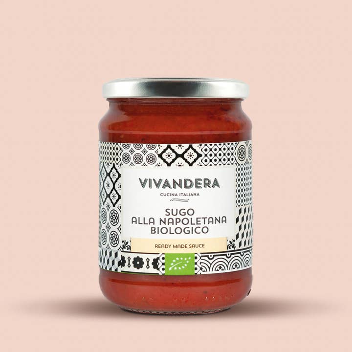 BIOLOGICO SUGO PRONTO ALLA NAPOLETANA per la vendita all'ingrosso da parte di Sky X Vivandera