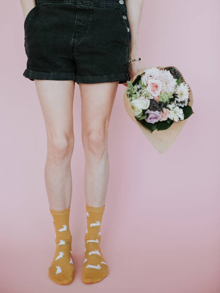 Friday Sock Co. - Wholesale Socks - Unisex - Women's Bunny Socks, Mismatched Easter Basket Stuffer2