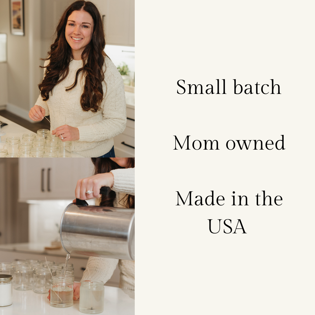 1821 Candle Co. - Wholesale Wax Melt - Silent Snowfall 2.5oz Wax Melt - Peppermint, Vanilla, Spruce1