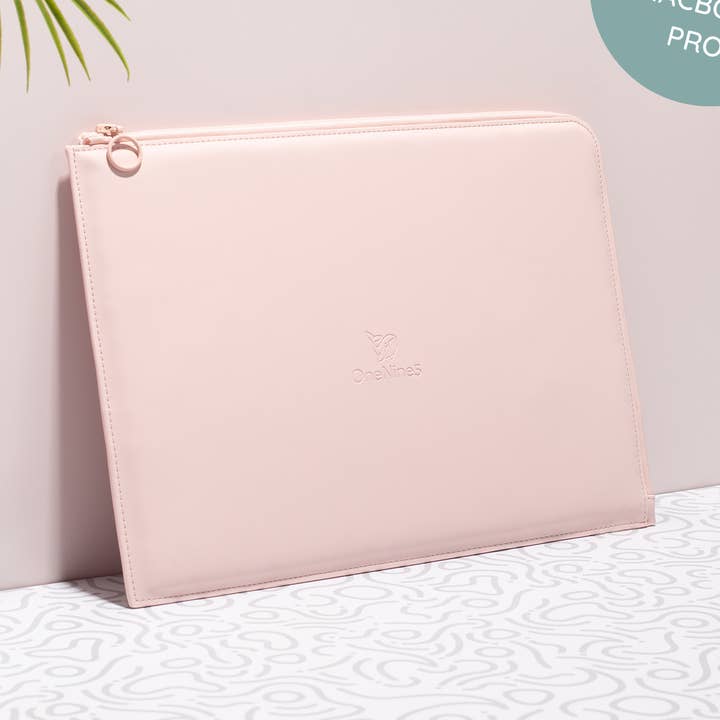 Eco-Conscious 13" Laptop Sleeve, Komodo Pink for wholesale by OneNine5