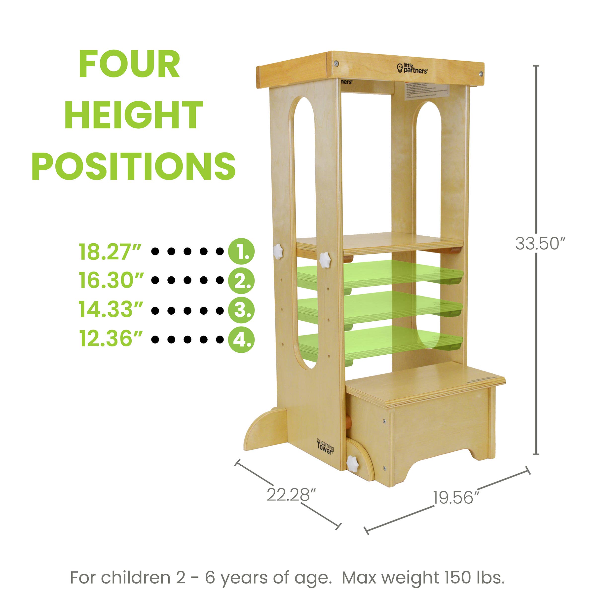Little Partners - Wholesale Wood Toy - Kids - Explore 'N Store® Learning Tower® Toddler Tower50