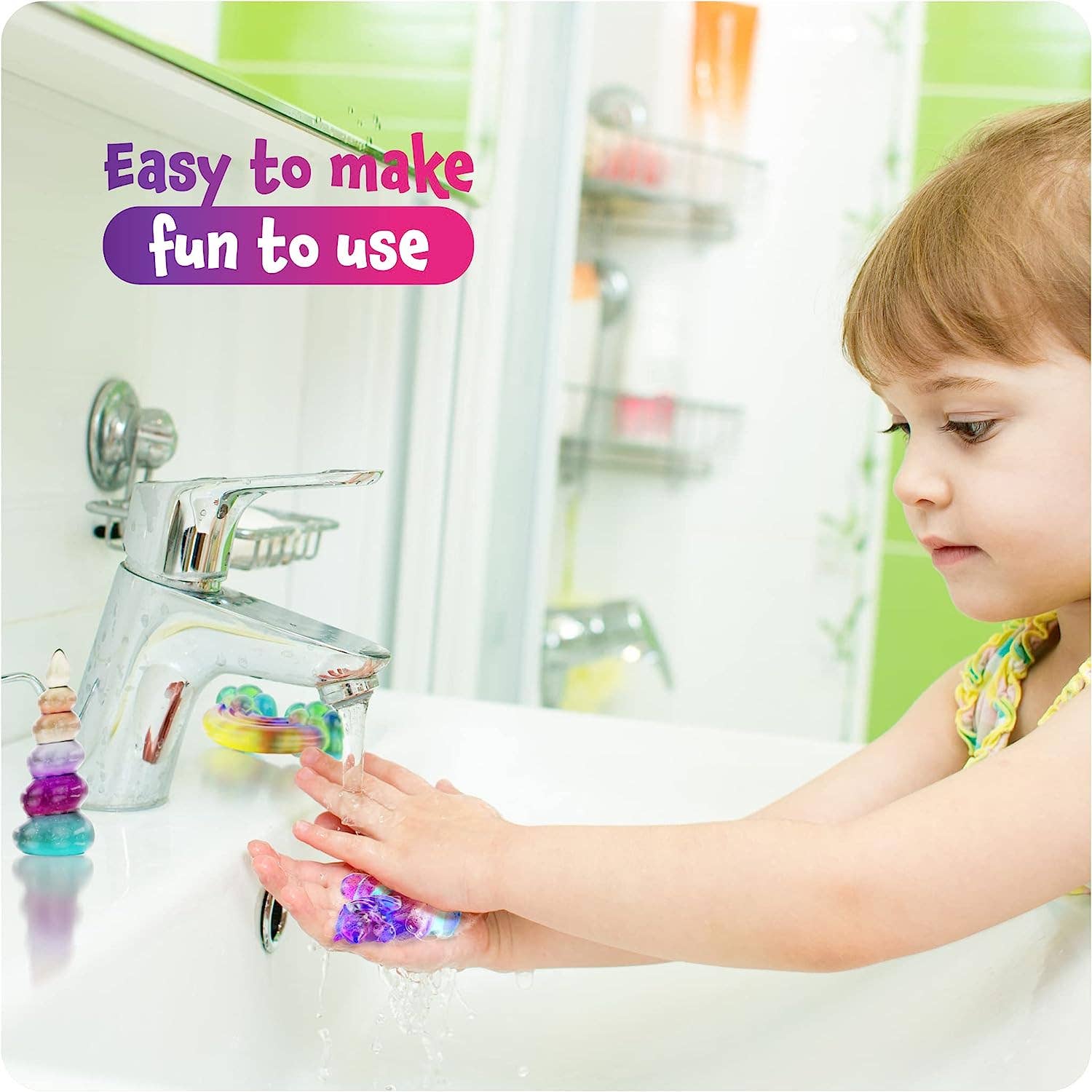 Dan&Darci – Engroshandel DIY-hobbysæt – Børn – Dan&Darci Unicorn Sæbe Kit - Lav Din Egen Farverige Sæbe6