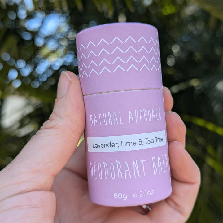 Natural Approach - Wholesale Deodorant – Unisex - Deodorant Tube - Lavender, Lime, and Tea Tree1
