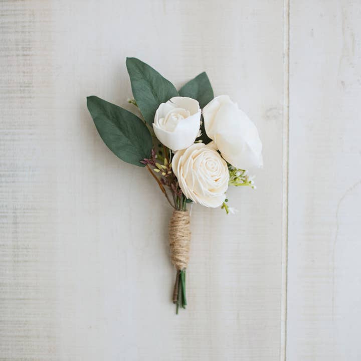 Oh You're Lovely - Wholesale DIY Craft Kit - DIY Boutonniere Kit