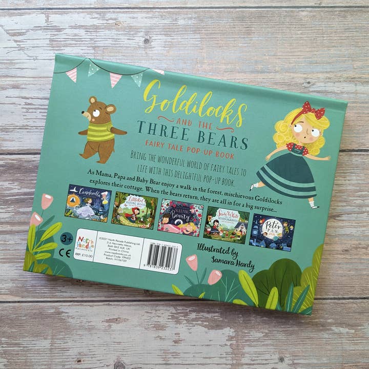 Robert Frederick Ltd – wholesale Pre-school book (3–5) – Goldilocks and the Three Bears Pop-Up Book2