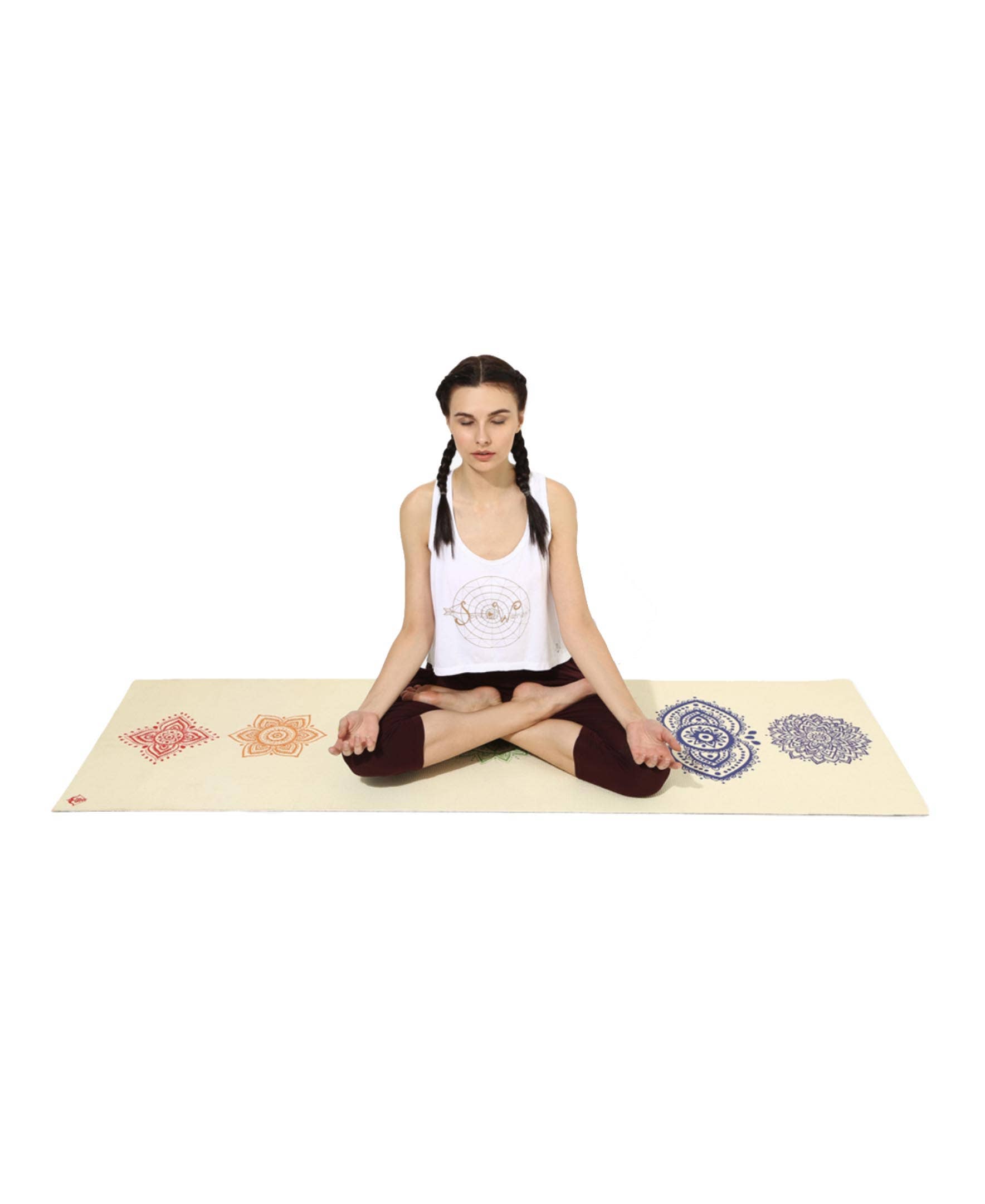 Shakti Warrior - Wholesale Yoga Mat - TPE - Eco-Friendly Chakra Yoga Mat5