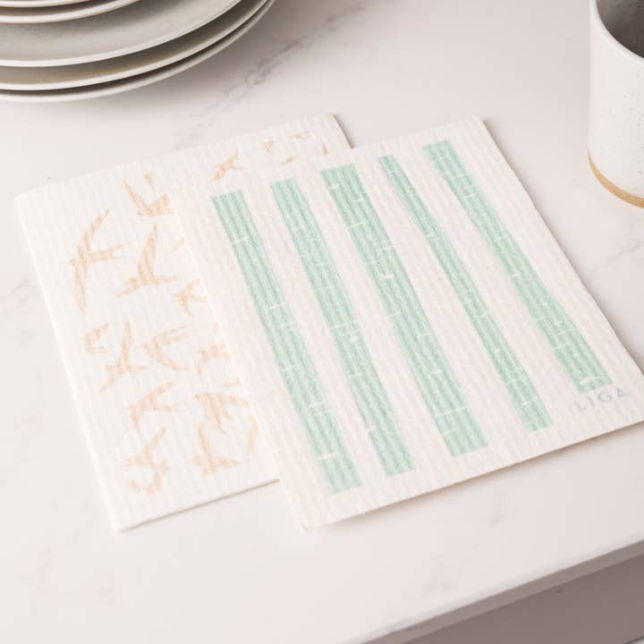 Organische Katoenen Eco Vaatdoeken – Zwaluw & Berk | Keuken voor wholesale door LIGA