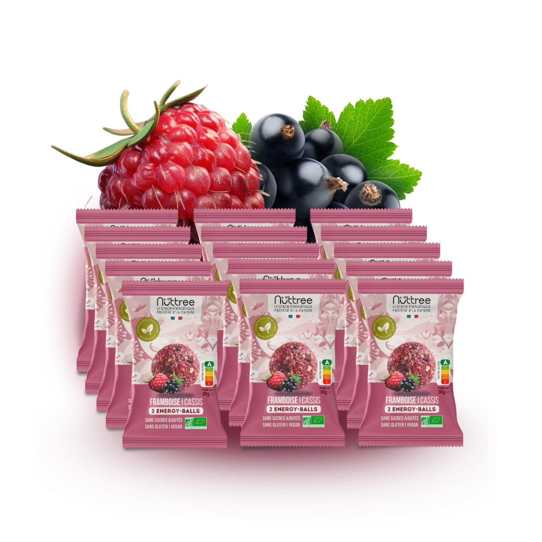 NÜTTREE - Wholesale Snack Bar - BIO ENERGY BALLS | RASPBERRY & BLACKCURRANT3